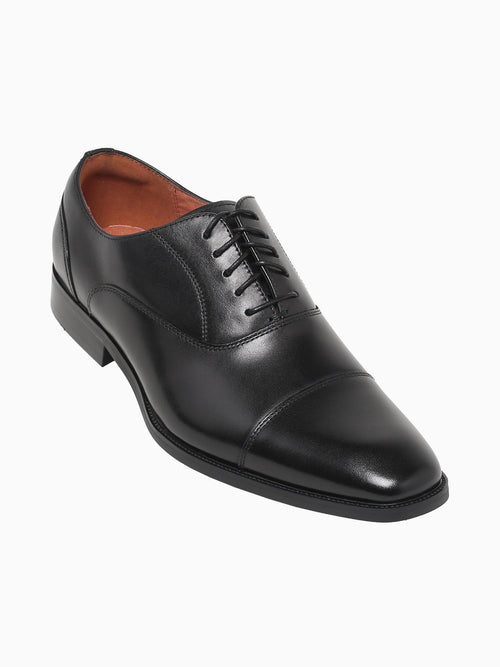 Sorrento Lux Cap Toe Bal Blk Smmoot Lea Black / 7 / M