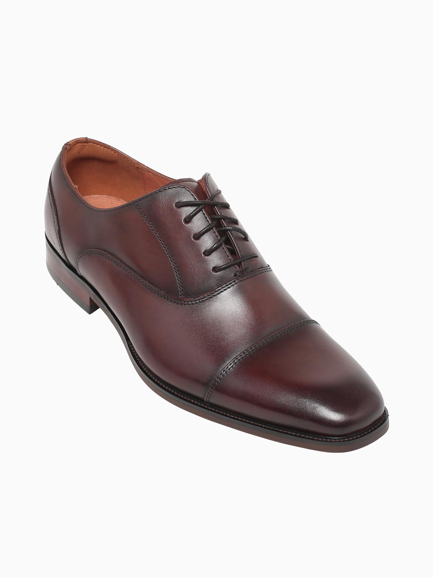 Sorrento Lux Cap Toe Bal Brw Smmoot Lea Brown / 7 / M