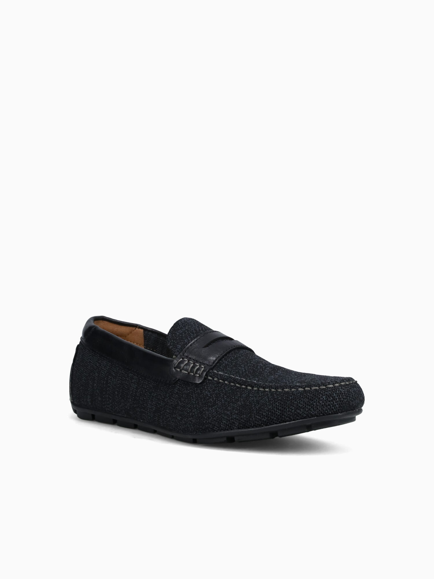 Motor Knit Moc Toe Peny Blk Blk knit Smo Black / 7 / M