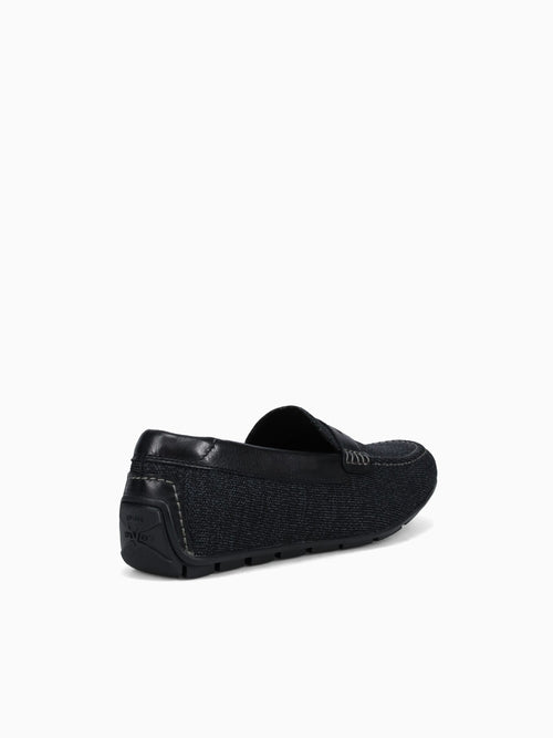 Motor Knit Moc Toe Peny Blk Blk knit Smo Black / 7 / M