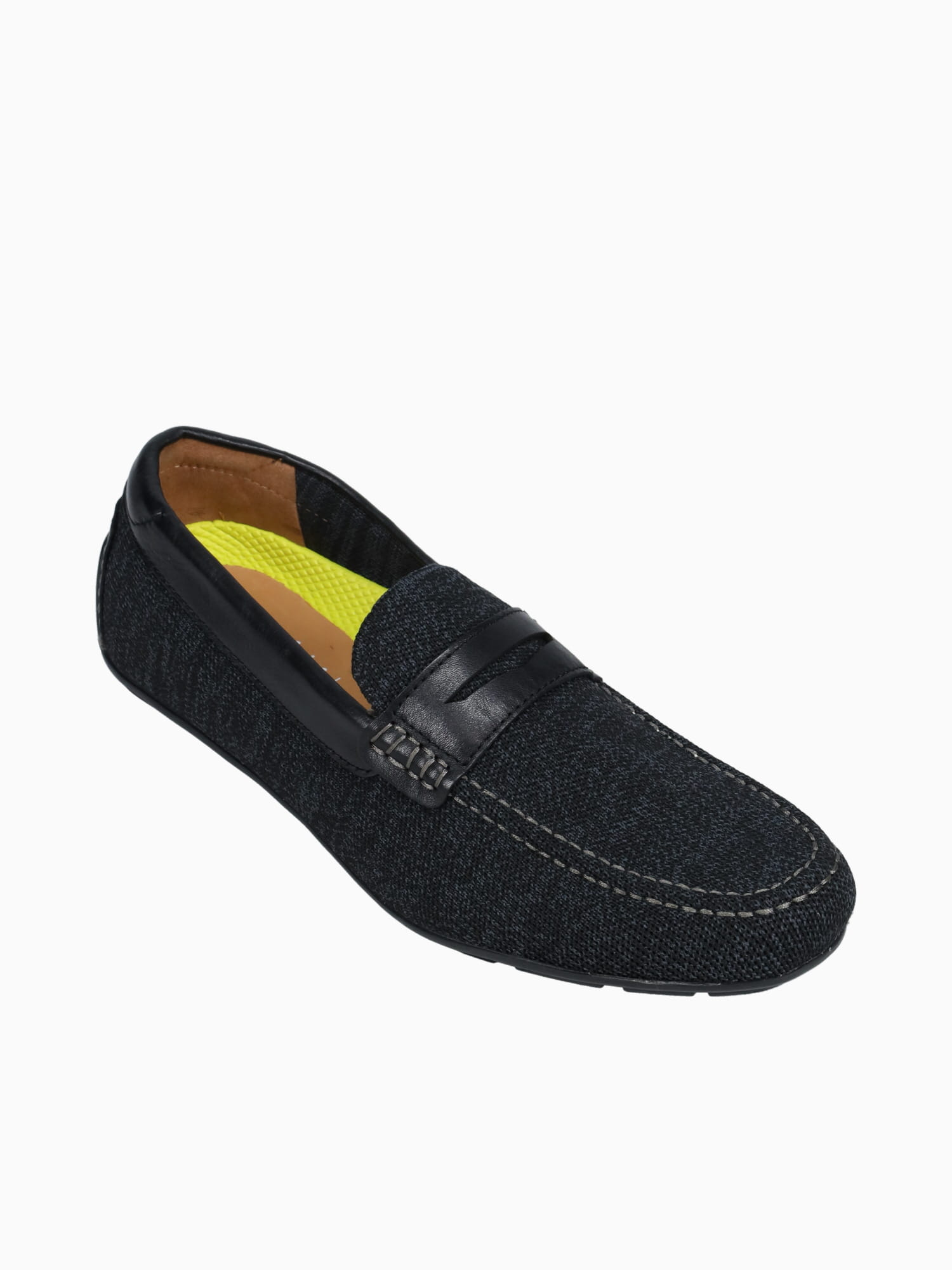 Motor Knit Moc Toe Peny Blk Blk knit Smo Black / 7 / M