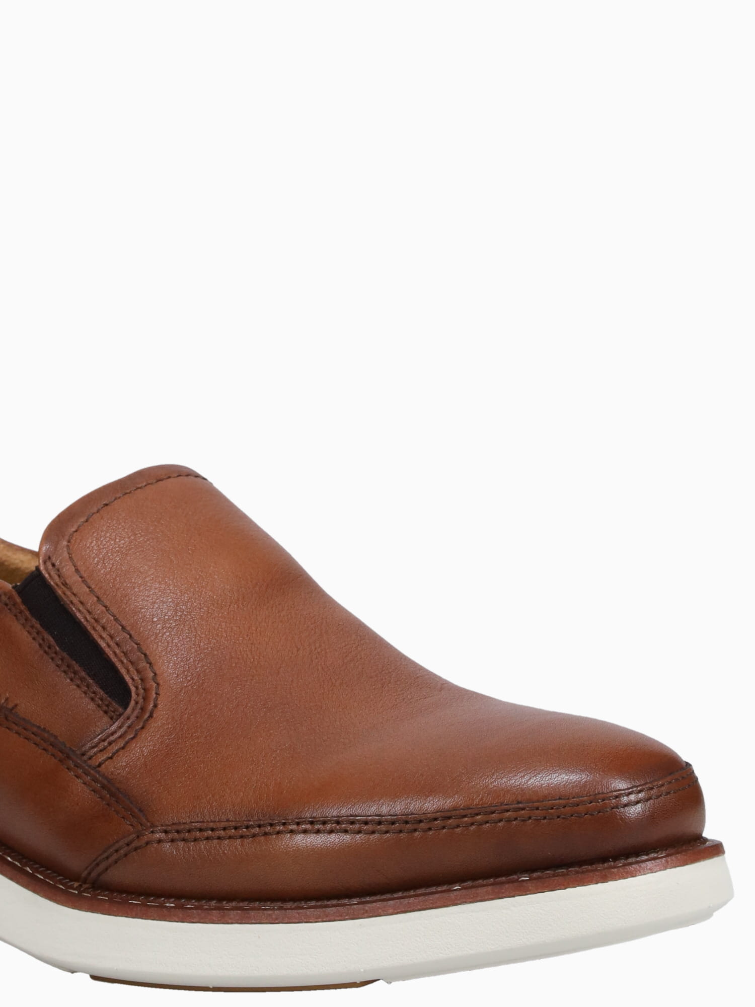 Launch Moc Toe Slip On Cognac Nvy leathe Cognac / 7 / M