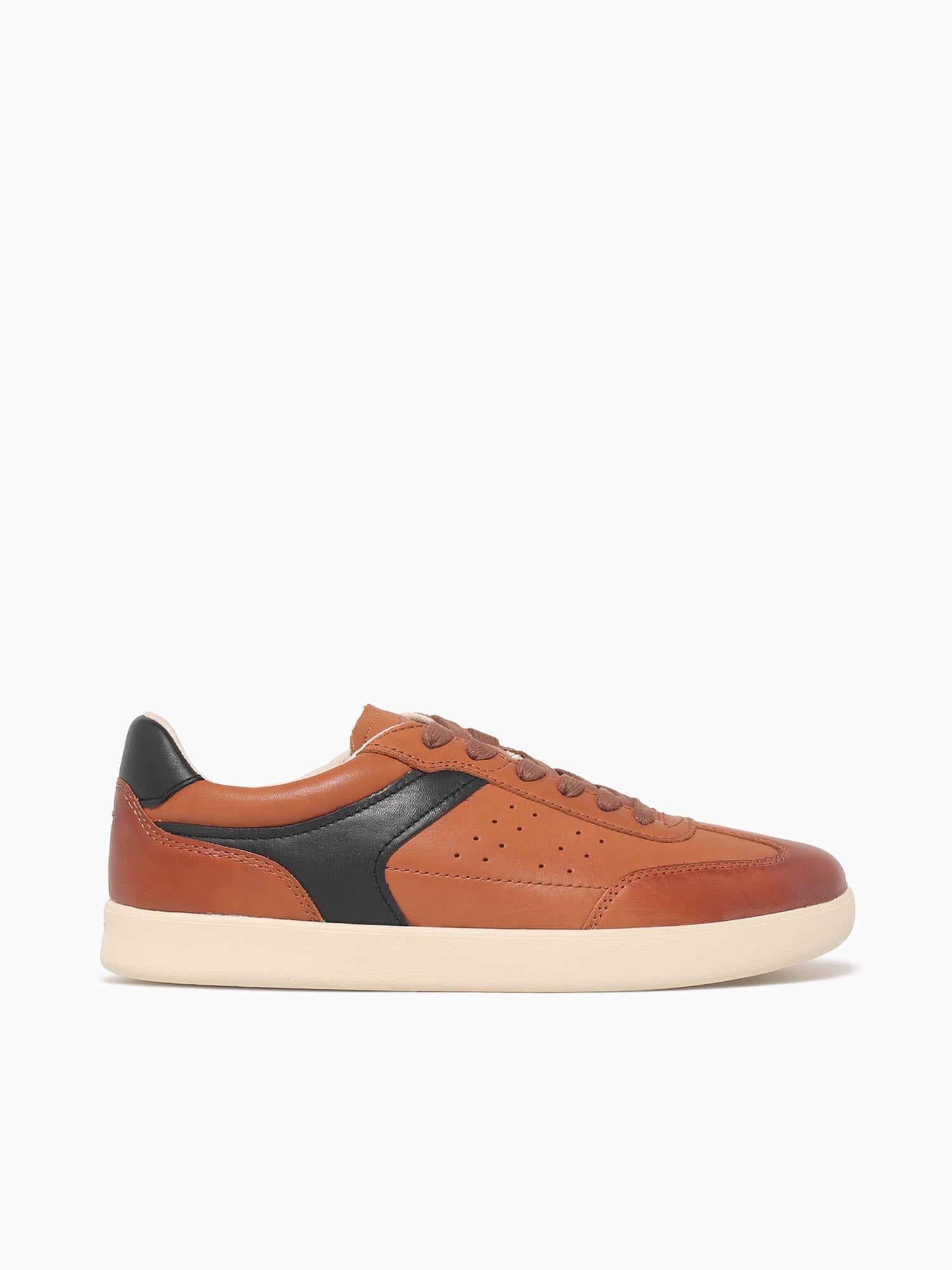 Pace Ttoe Sneaker Cognac Multi Leather Cognac / 7 / M