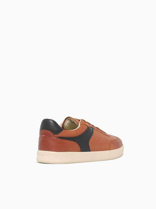 Pace Ttoe Sneaker Cognac Multi Leather Cognac / 7 / M