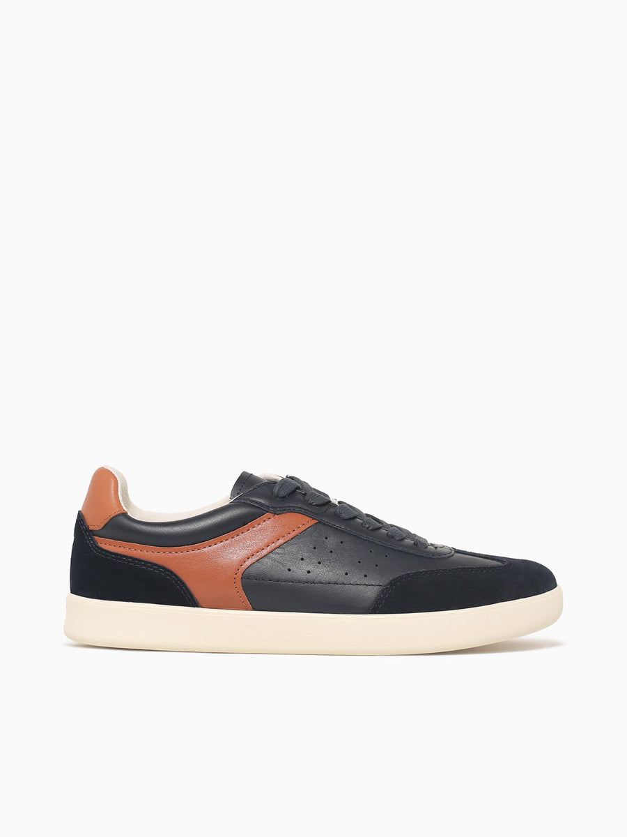 Pace Ttoe Sneaker Navy Multi Leather Navy / 7 / M