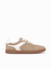Pace Ttoe Sneaker Taupe Multi Suede Taupe / 7 / M
