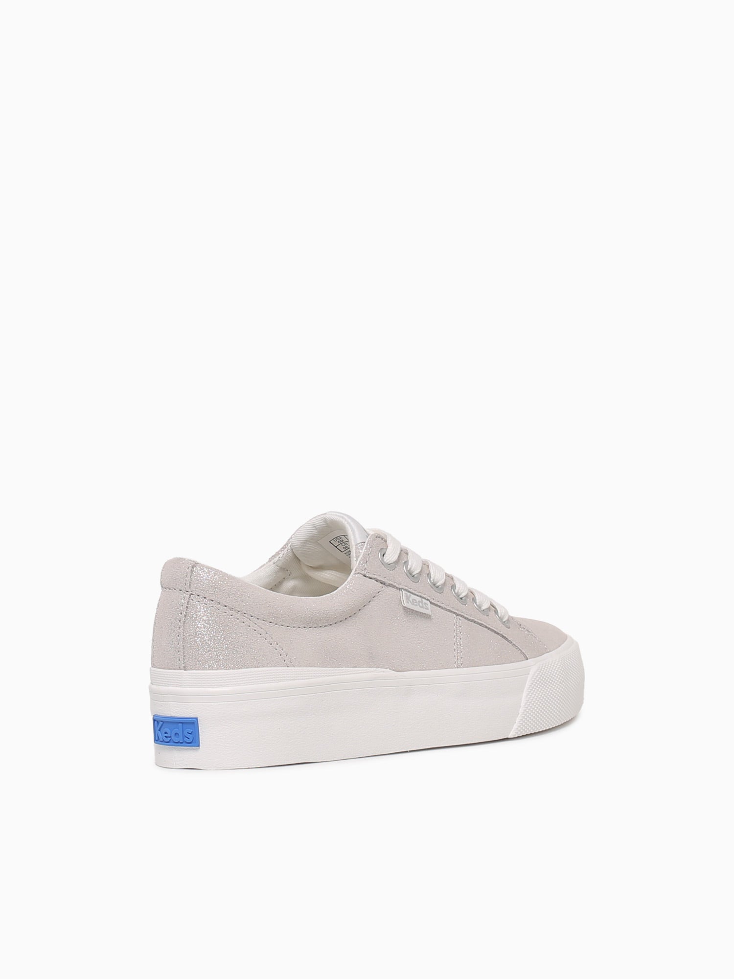 Jump Kick Duo Glitter Peony Glitter Sued White / 5 / M