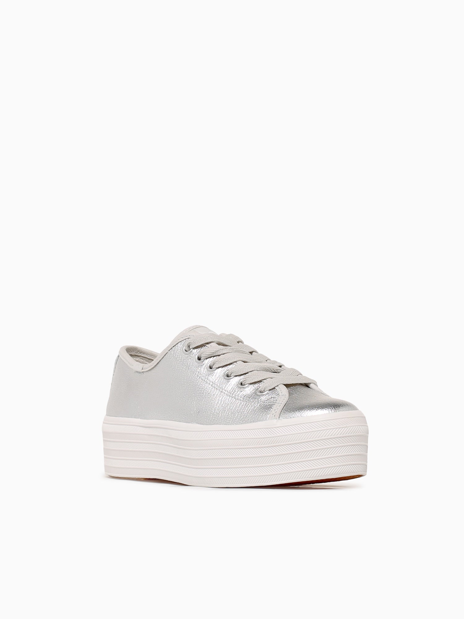 Triple Up Washed Silver Metallic Silver / 5 / M