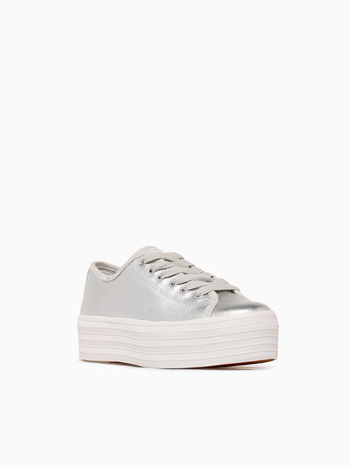Triple Up Washed Silver Metallic Silver / 5 / M