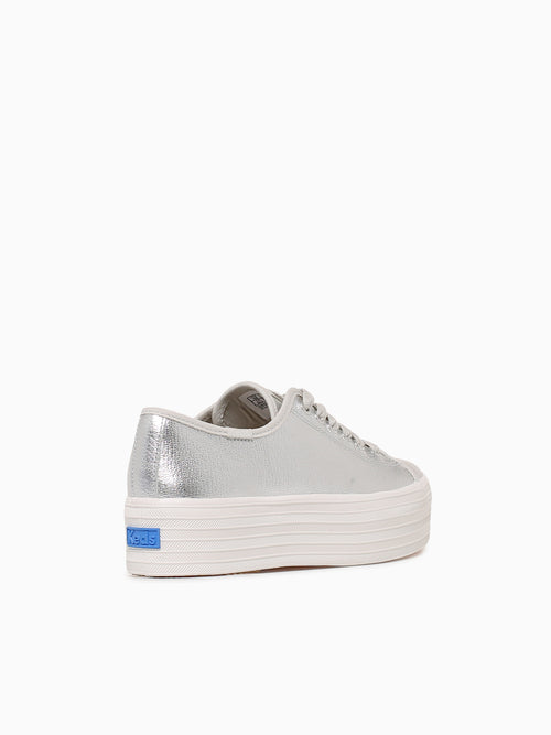 Triple Up Washed Silver Metallic Silver / 5 / M