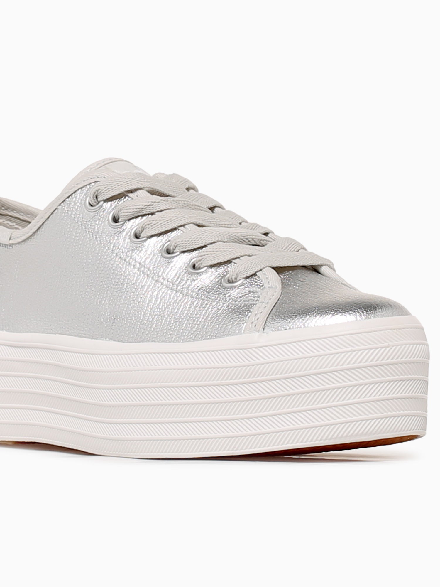 Triple Up Washed Silver Metallic Silver / 5 / M