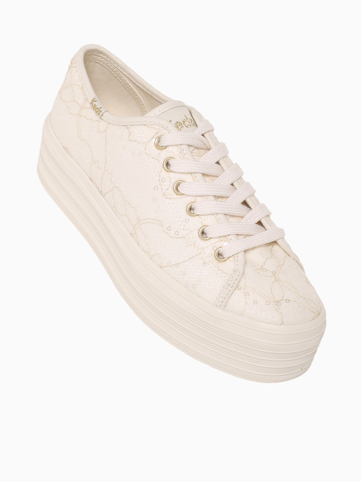 Triple Up Lace Cream Lace Cel Off White / 5 / M