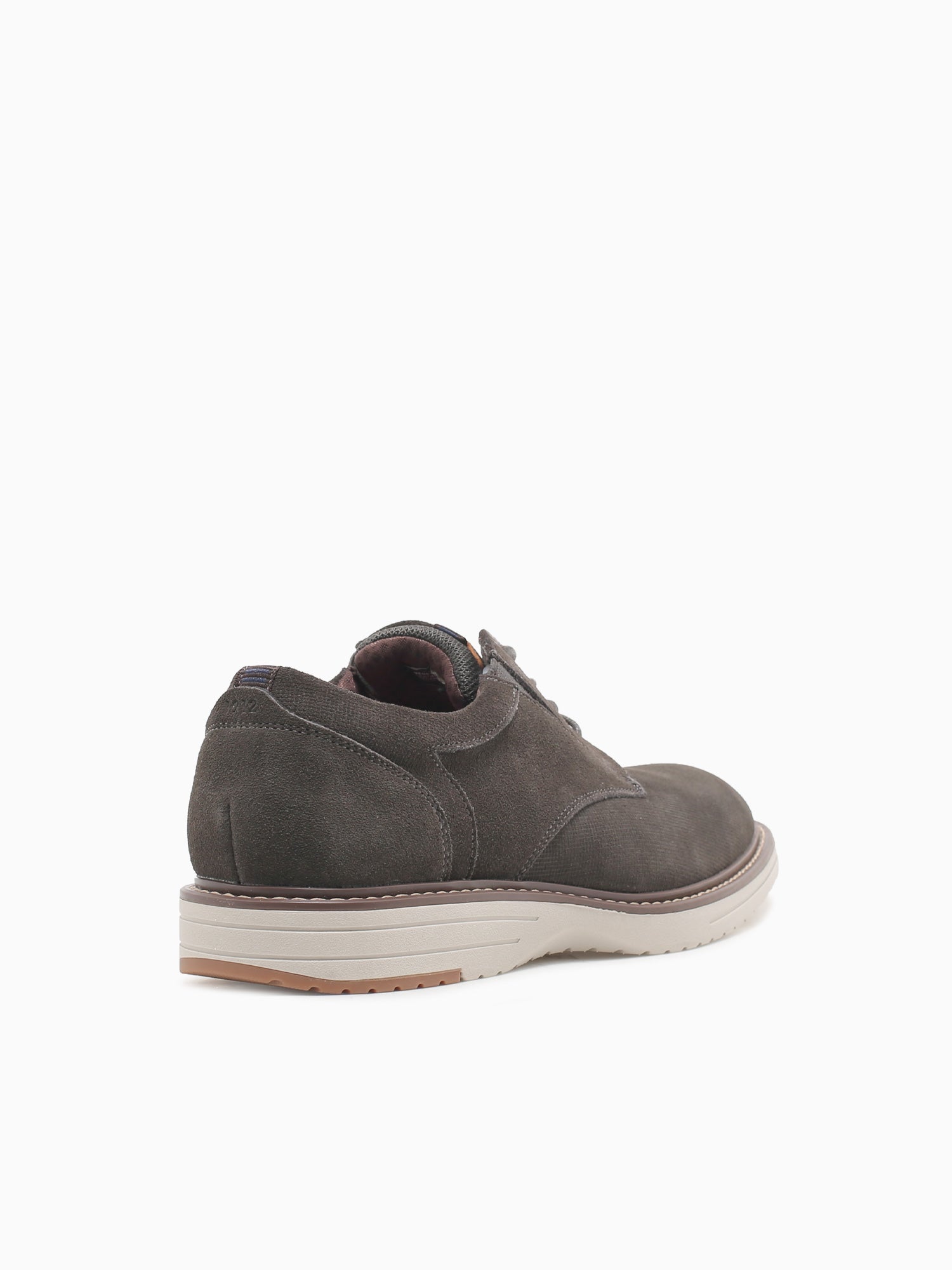 Griff Suede Plain Toe Gunmetal Suede Dark Grey / 7 / M