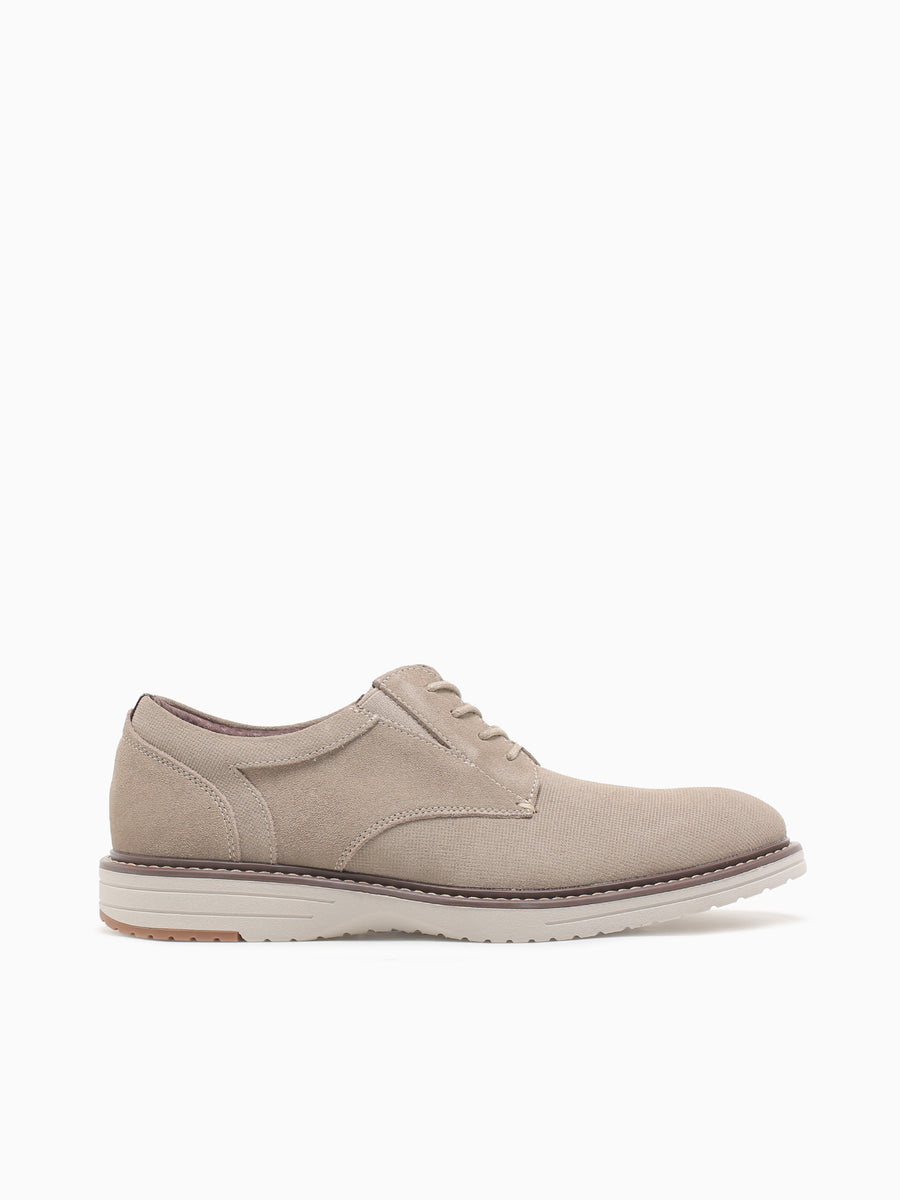 Griff Suede Plain Toe Stone Suede Taupe / 7 / M