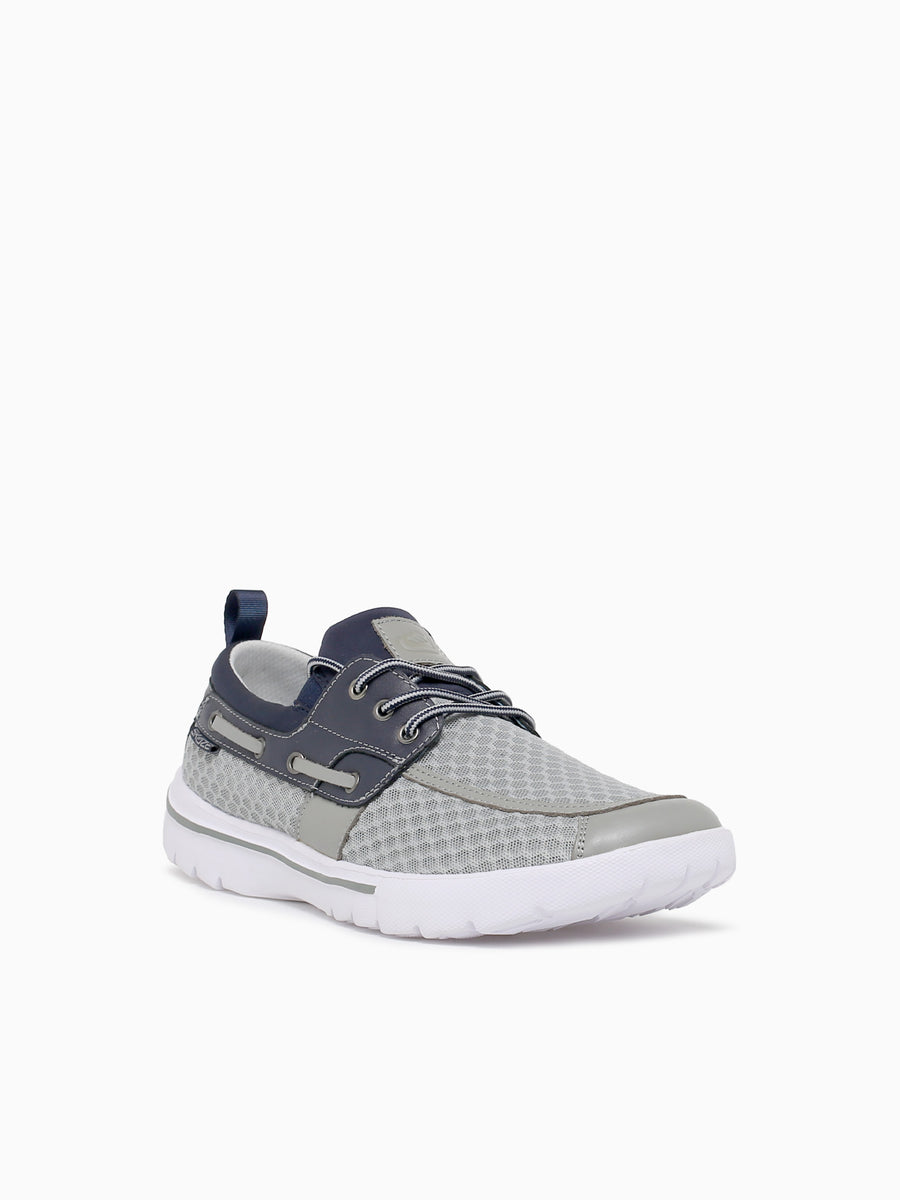 Del Marina Gey Navy mesh Leather Grey / 7 / M