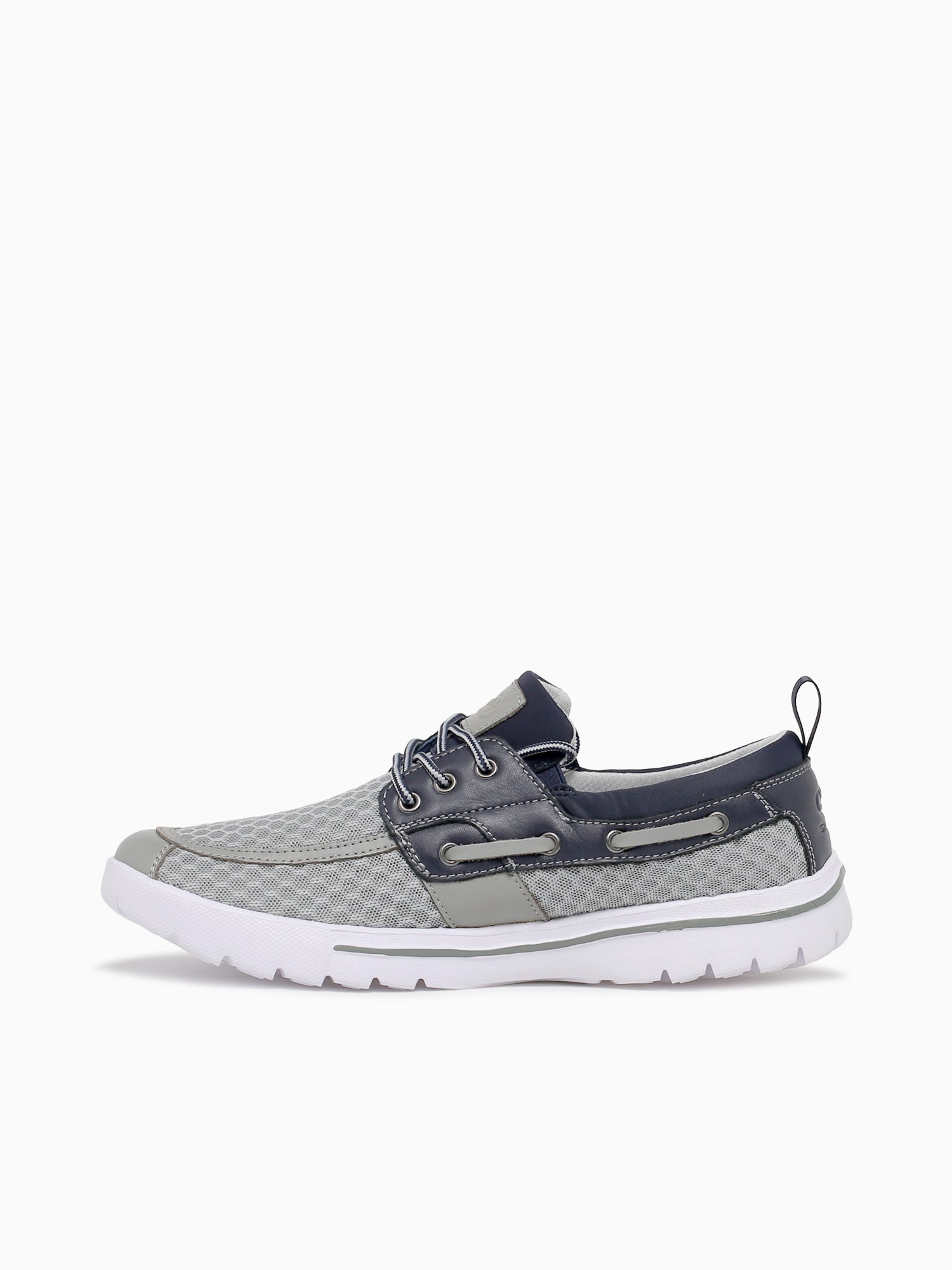 Del Marina Gey Navy mesh Leather Grey / 7 / M