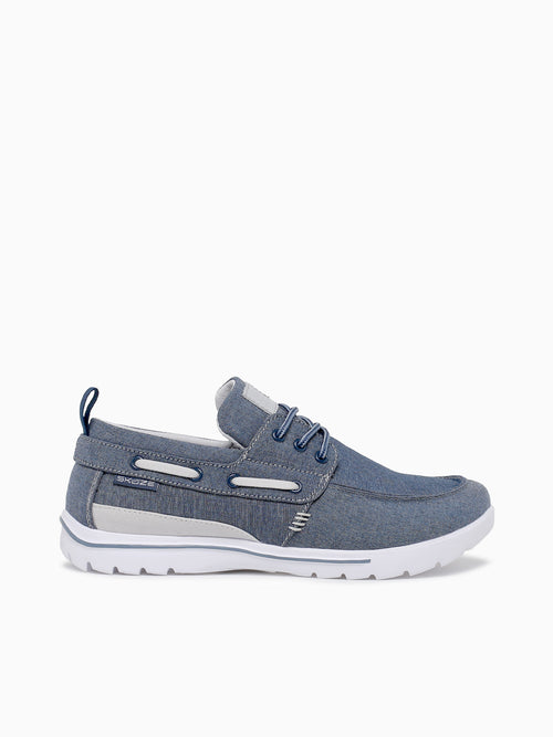 Captiva Navy Grey canvas Navy / 7 / M