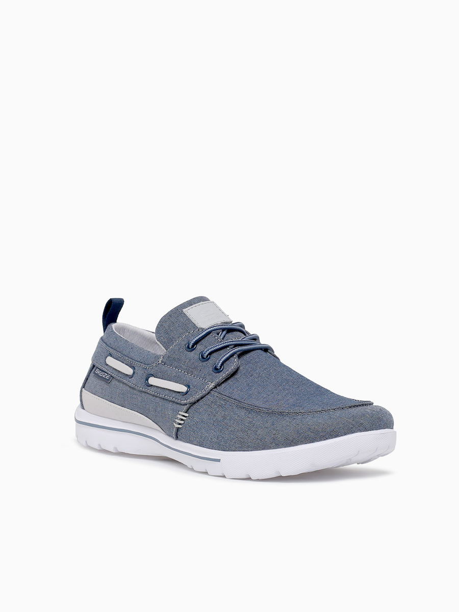 Captiva Navy Grey canvas Navy / 7 / M