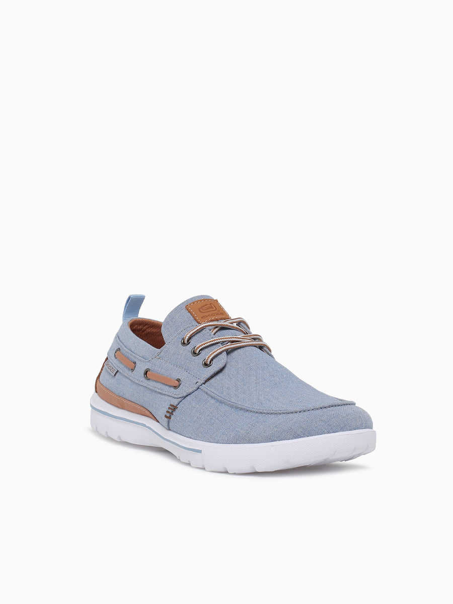 Captiva Denim Tan canvas Blue / 7 / M