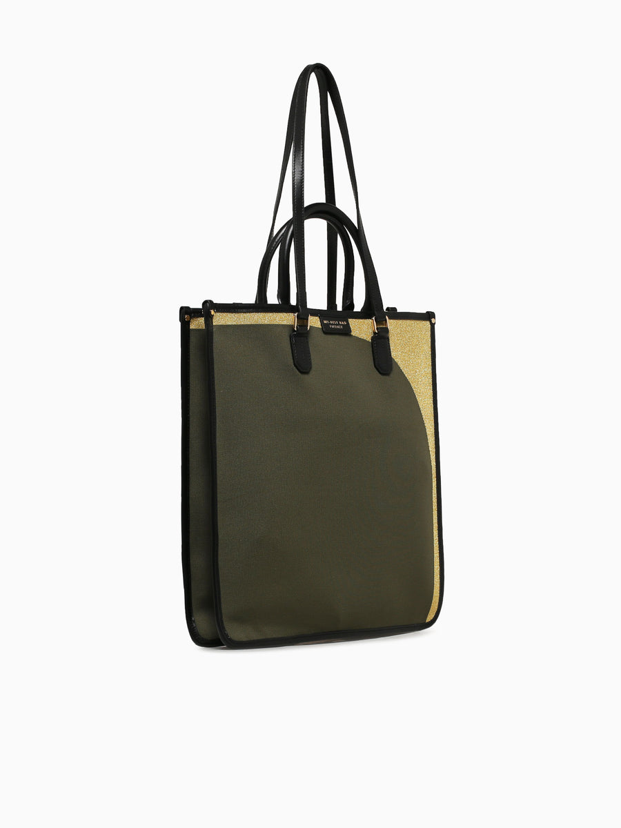 Atena Garden Tote Gold Jungle Gold
