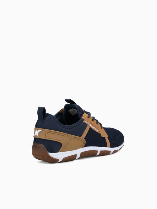 Bering Navy Tan knit Navy / 7 / M