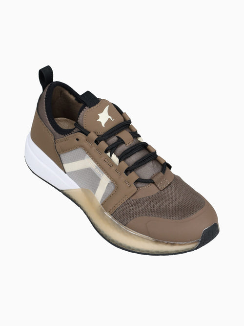 Bismarck Brown Beige mesh Brown / 7 / M