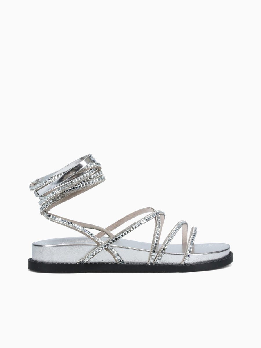 Sasha Cristal Prata tira paris Spechio Silver / 5 / M