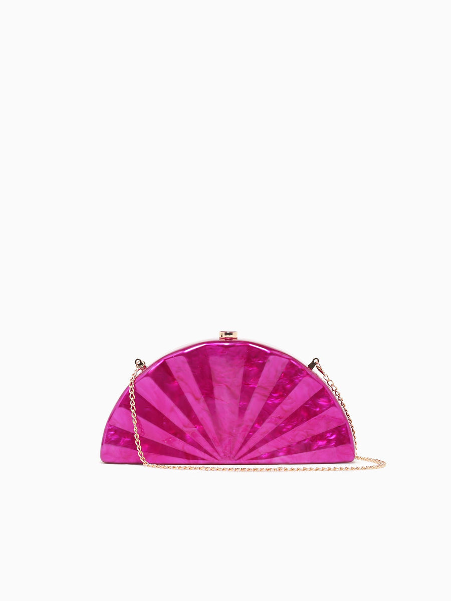 Vera Clutch Fuchsia Pink