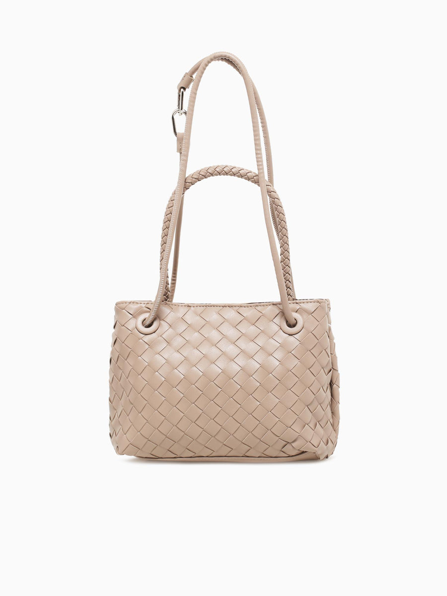 Selma Shoulder Bag Mushroom Beige