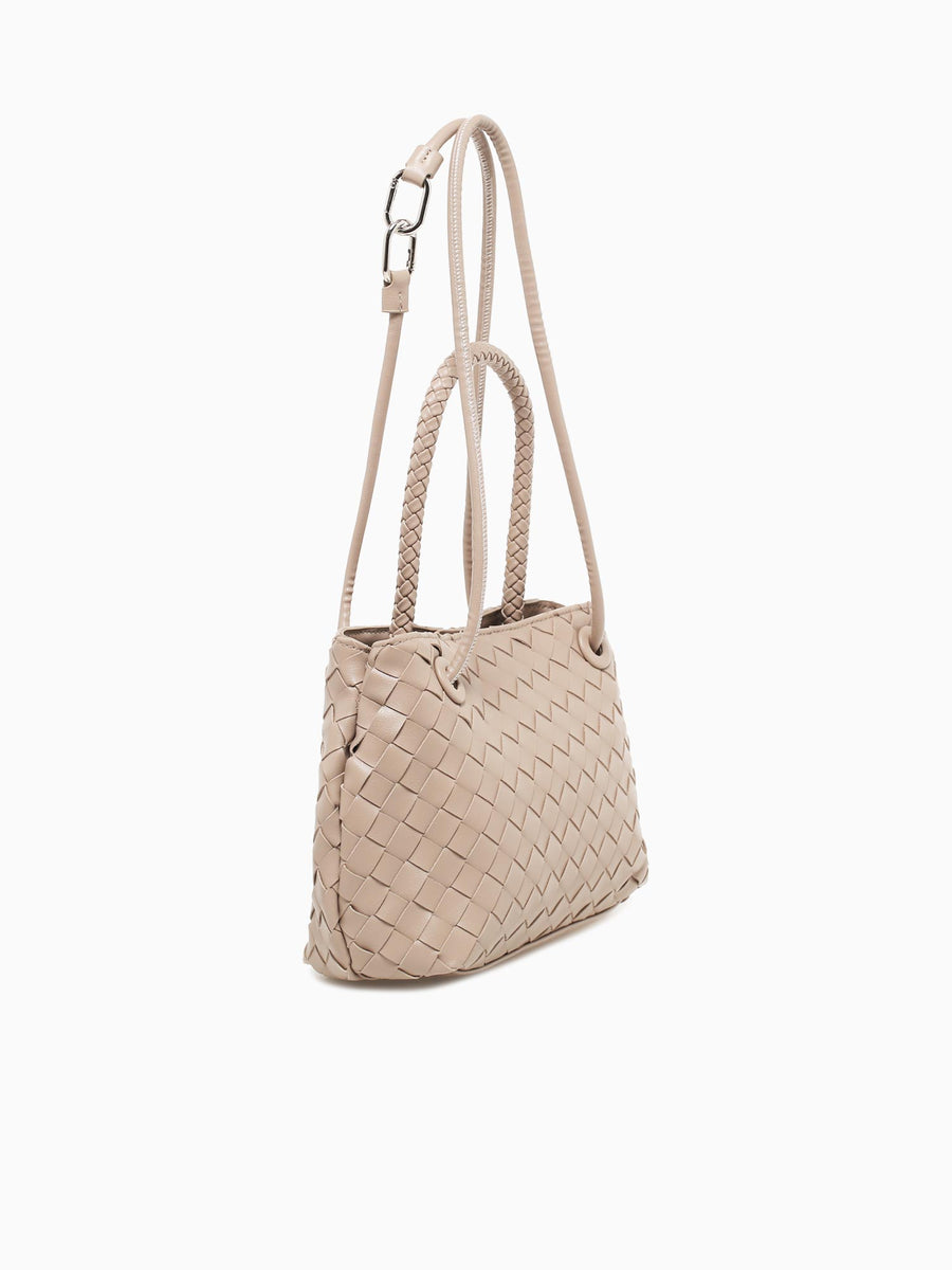 Selma Shoulder Bag Mushroom Beige