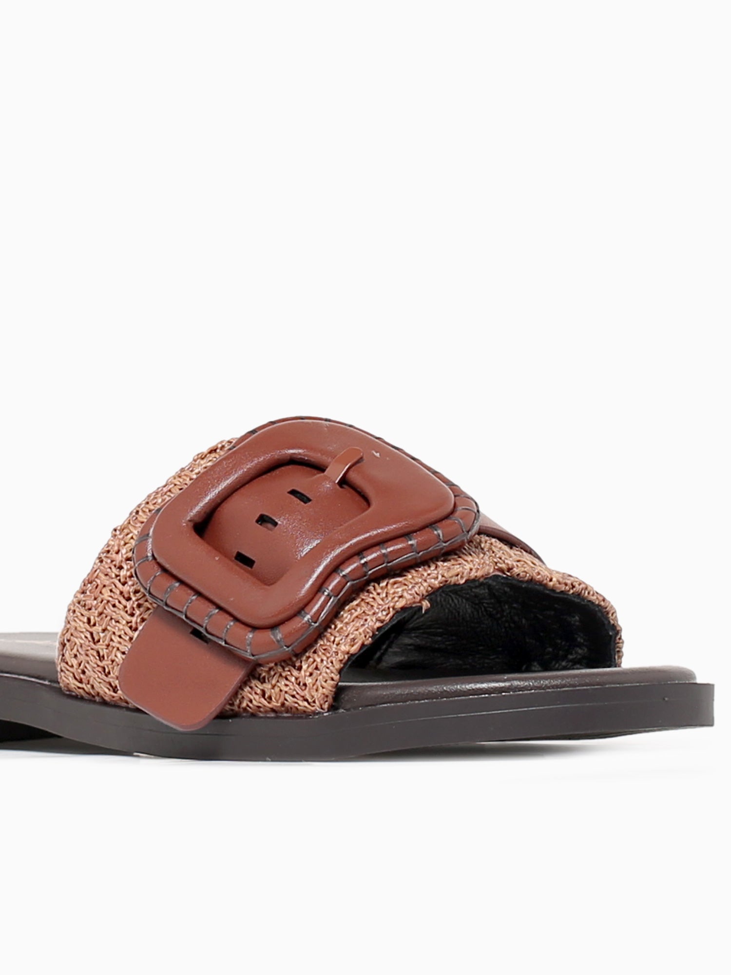 Calma Multi Cuero Rafia Man made Cognac / 35 / M