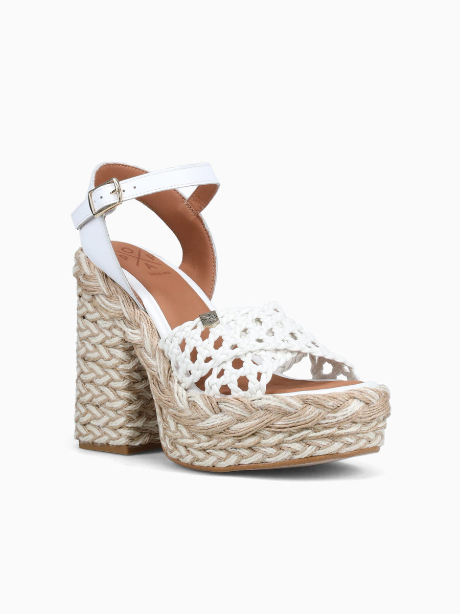 Laguna Croche Blanco Leather White / 35 / M