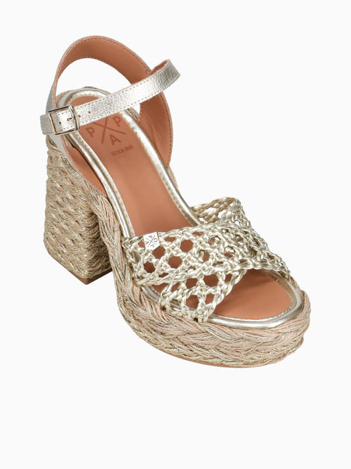 Laguna Croche Oro Leather Gold / 35 / M