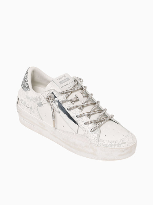 Sk8 Deluxe 20132pp7 10 white Silver lea White / 36 / M