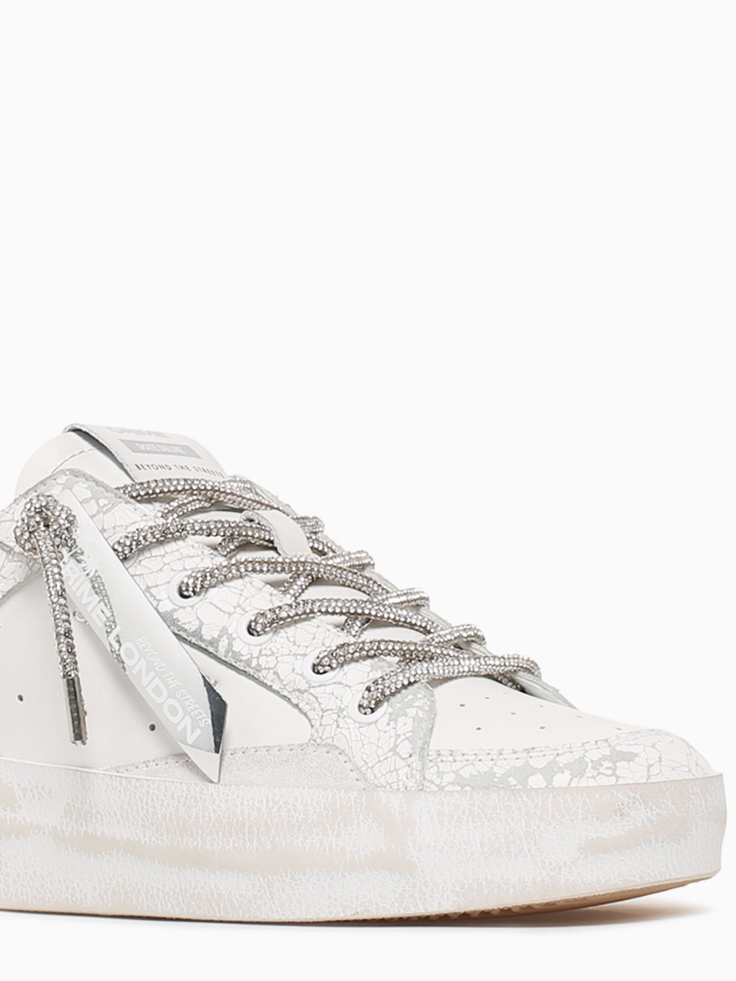 Sk8 Deluxe 20132pp7 10 white Silver lea White / 36 / M
