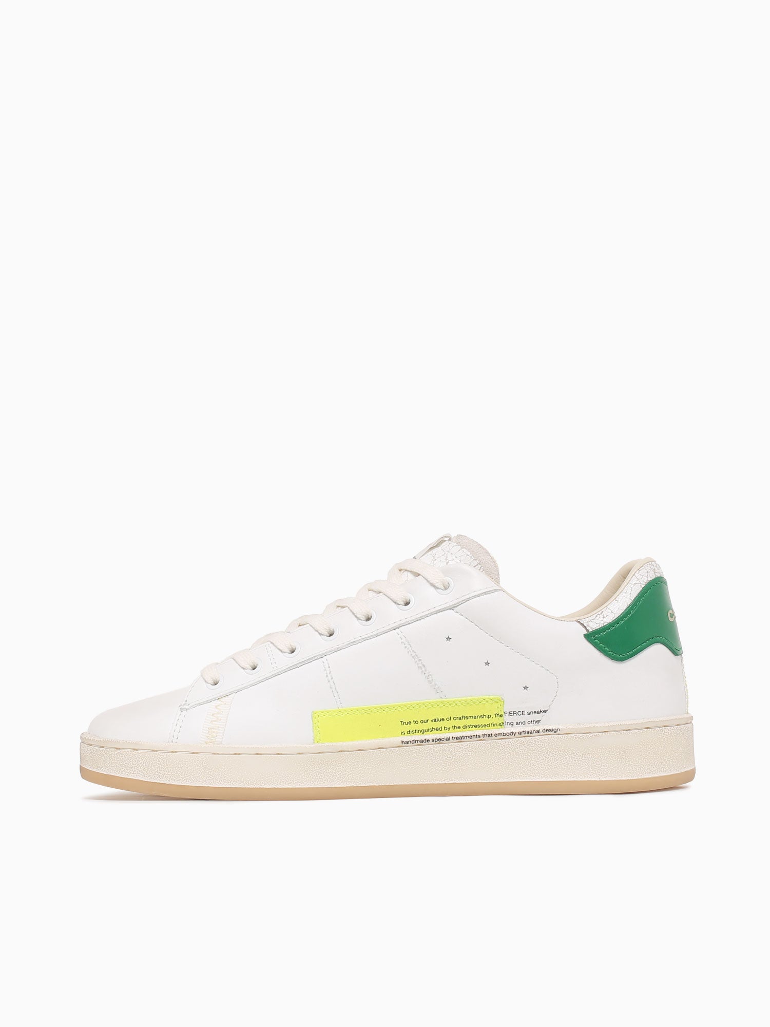 Fierce 14230pp7 10 wht Green lea White Multi / 40 / M