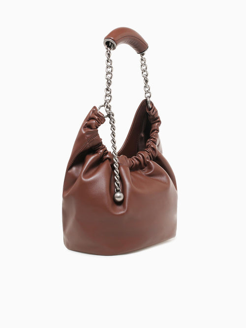 Kinsley Shoulder Bag Chocolate Dark Brown