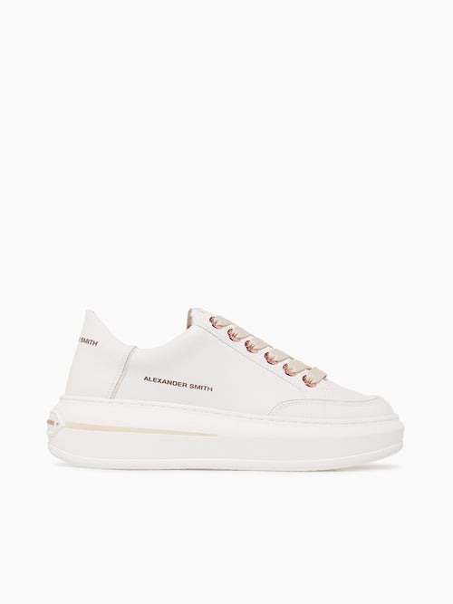 Lancaster Woman White Lt.ivory leather White / 35 / M