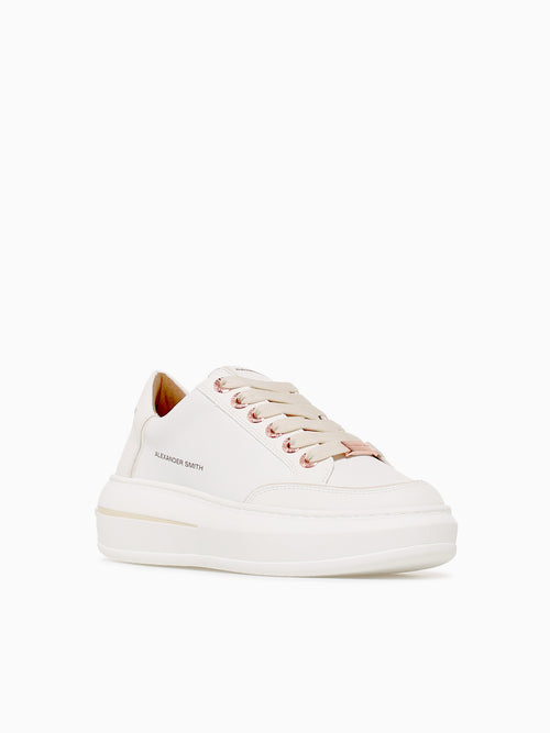 Lancaster Woman White Lt.ivory leather White / 35 / M
