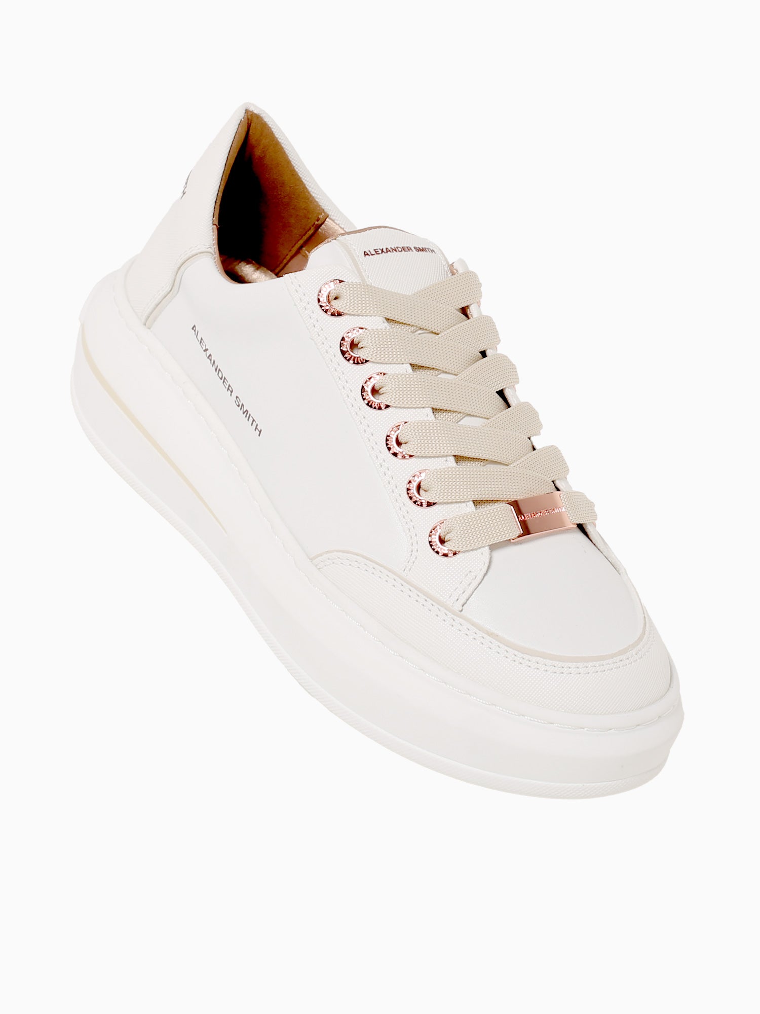 Lancaster Woman White Lt.ivory leather White / 35 / M