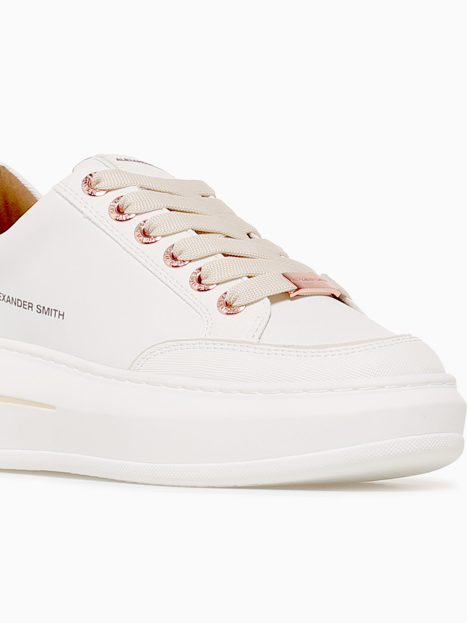 Lancaster Woman White Lt.ivory leather White / 35 / M