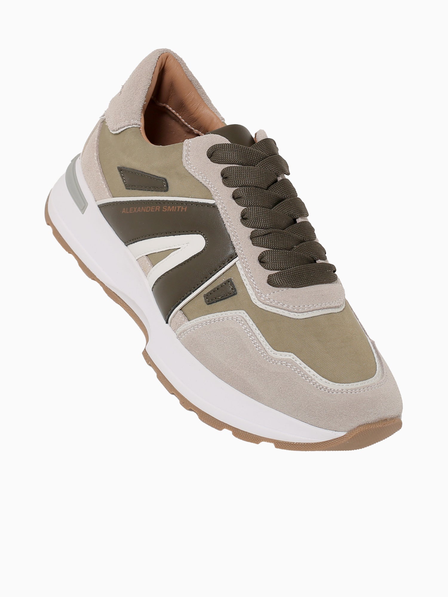 Liverpool Man Lt.green Lt.grey leather Light Green / 40 / M