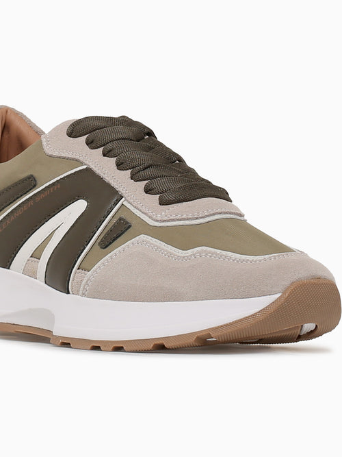 Liverpool Man Lt.green Lt.grey leather Light Green / 40 / M