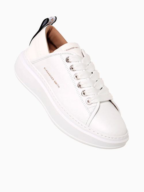 Wembley Woman Total White Leather White / 35 / M