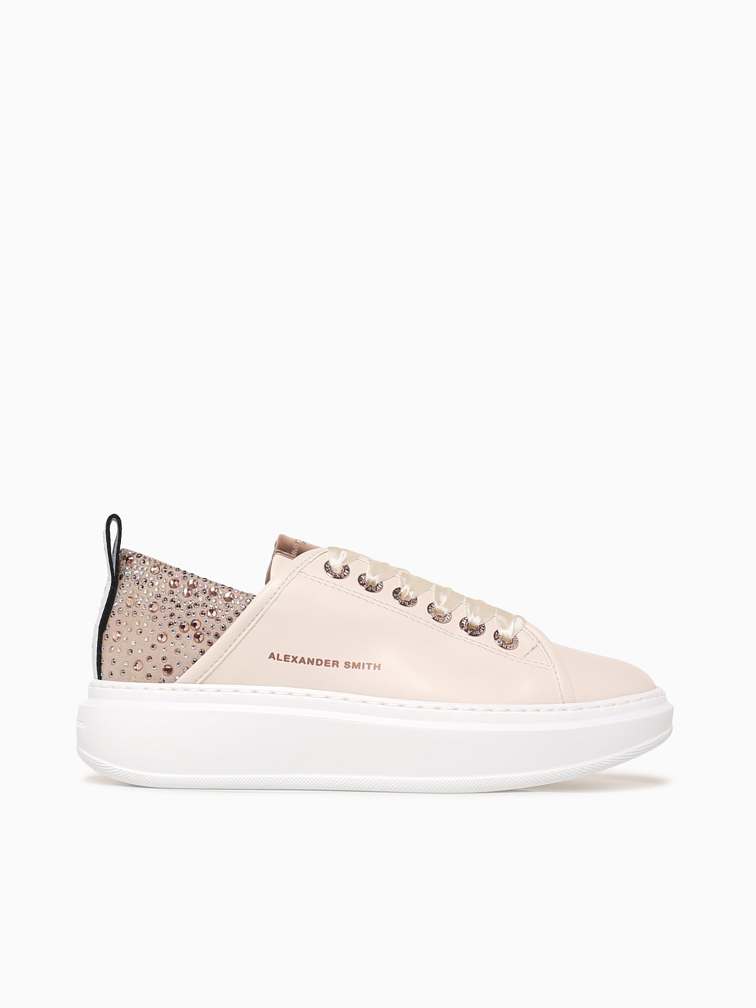 Wembley Woman Cream Leather Beige Multi / 35 / M