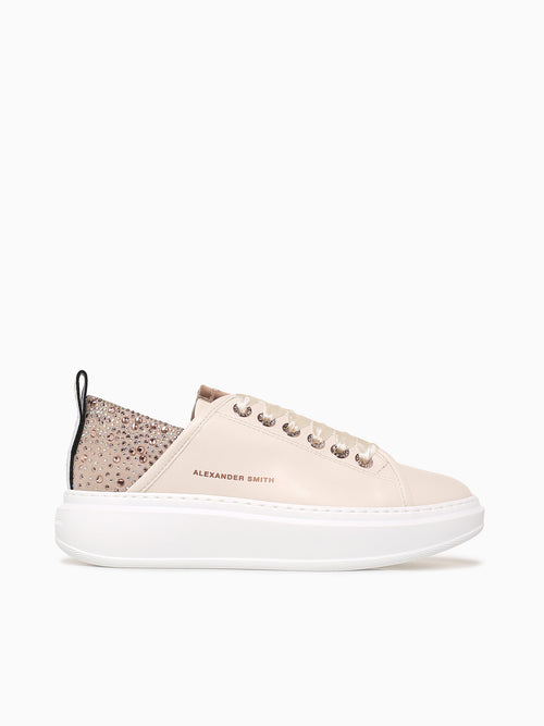 Wembley Woman Cream Leather Beige Multi / 35 / M