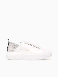 Wembley Woman White Iride azure leather White Pearl / 35 / M