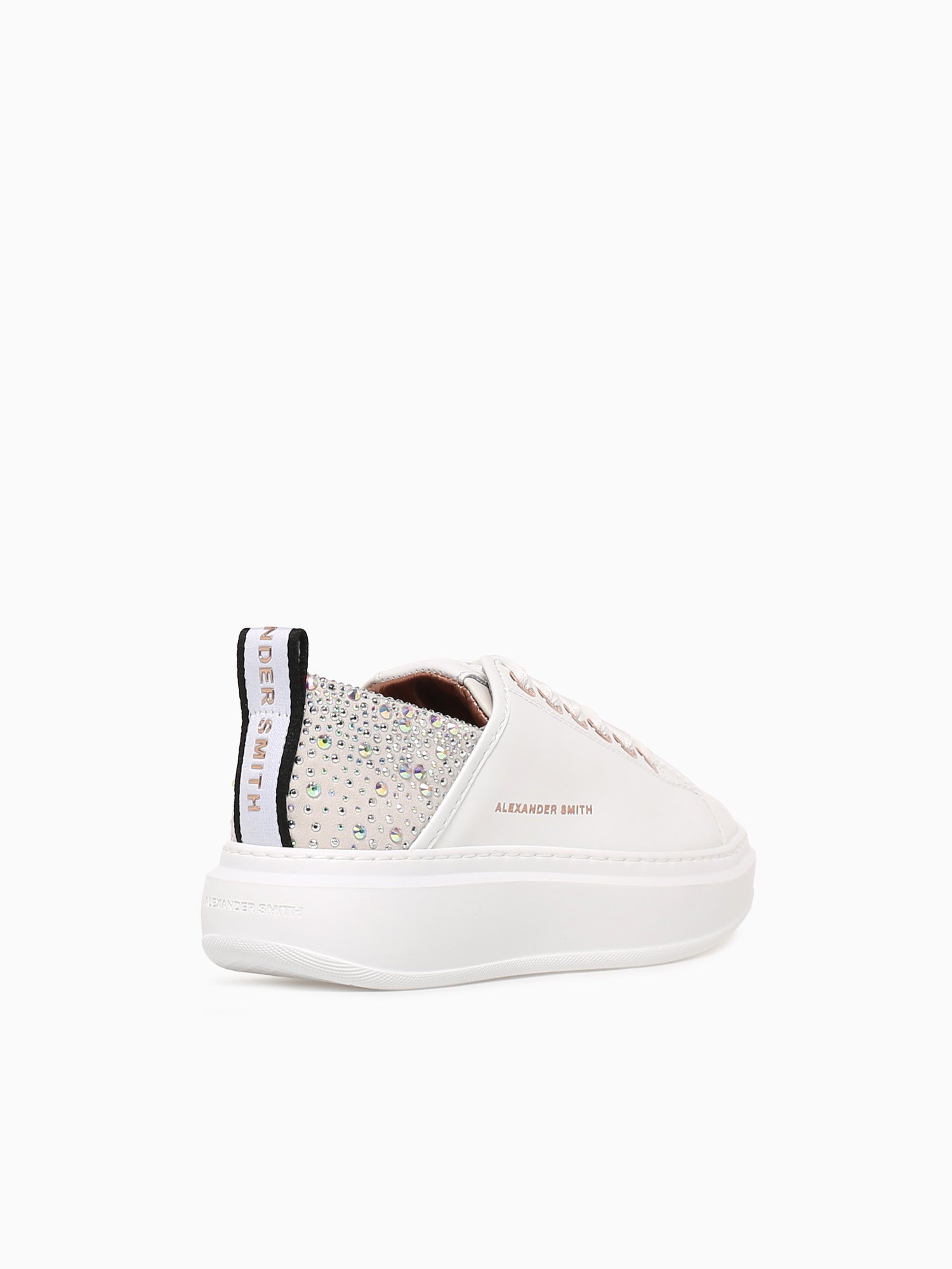 Wembley Woman White Iride azure leather White Pearl / 35 / M