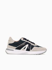 Liverpool Man Blue Grey leather Blue Multi / 40 / M