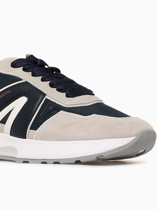 Liverpool Man Blue Grey leather Blue Multi / 40 / M